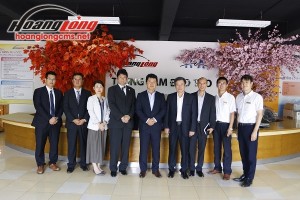Đón đoàn Đại sứ quán Nhật Bản đến thăm Công ty Hoàng Long CMS